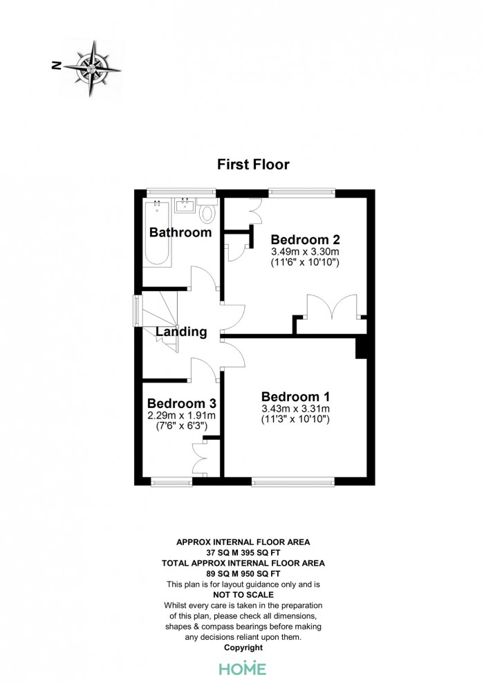 Floorplan for Charles Street, Epping