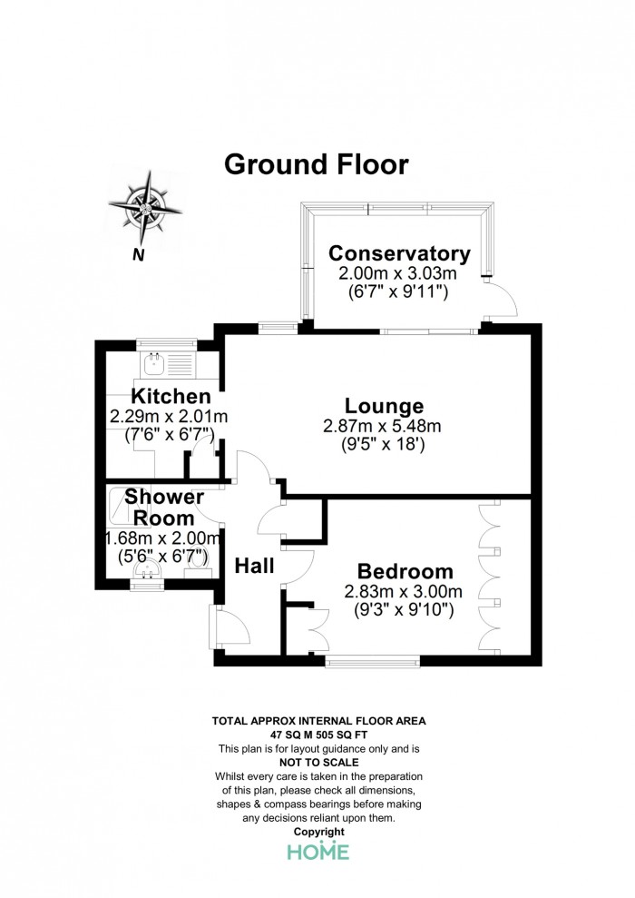 Floorplan for Cavendish Gardens, Chelmsford