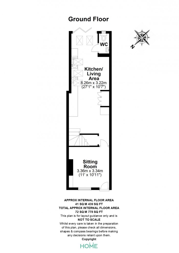 Floorplan for Victoria Crescent, Chelmsford