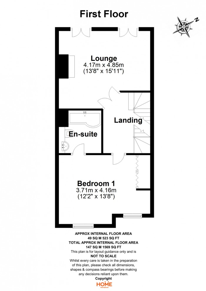 Floorplan for Marlborough Road, Old Moulsham