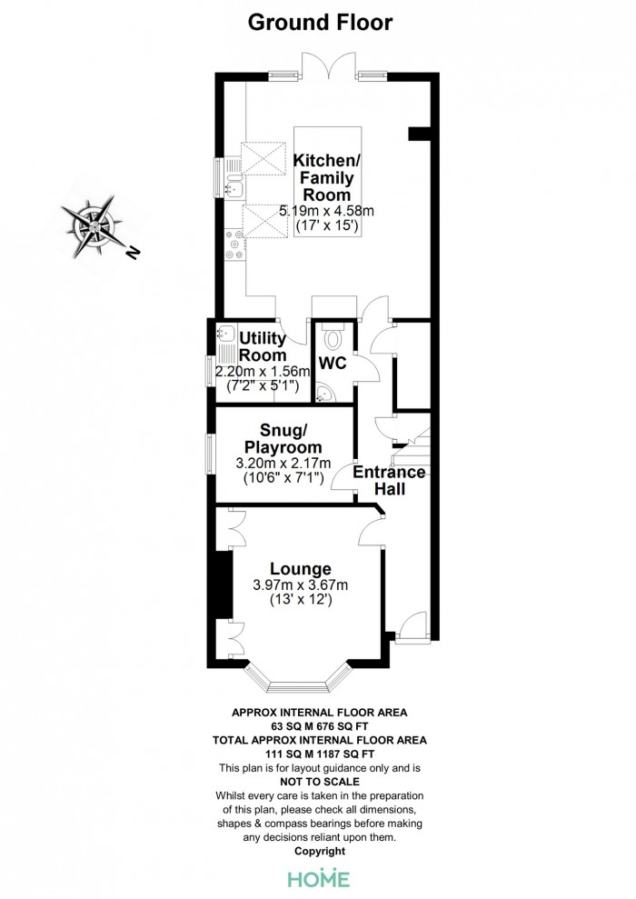 Floorplan for Lady Lane, Old Moulsham, Chelmsford